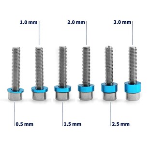 TAMIYA XV01 53539 TT01 XV02 TT02 田宫RC配件M3铝合金平垫片套装