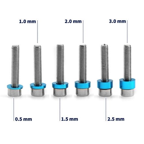 田宫RC配件M3铝合金平垫片套装TAMIYA 53539 TT02 TT01 XV01 XV02