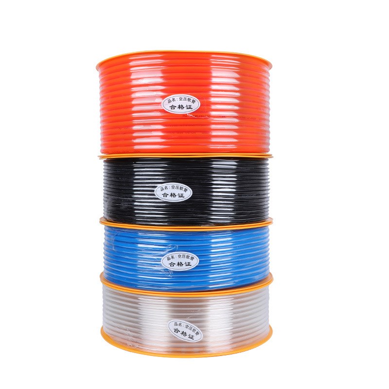 高压气管空压机PU气管8*5透明气动软管8mm/12*8/10*6.5/6*4/4*2.5