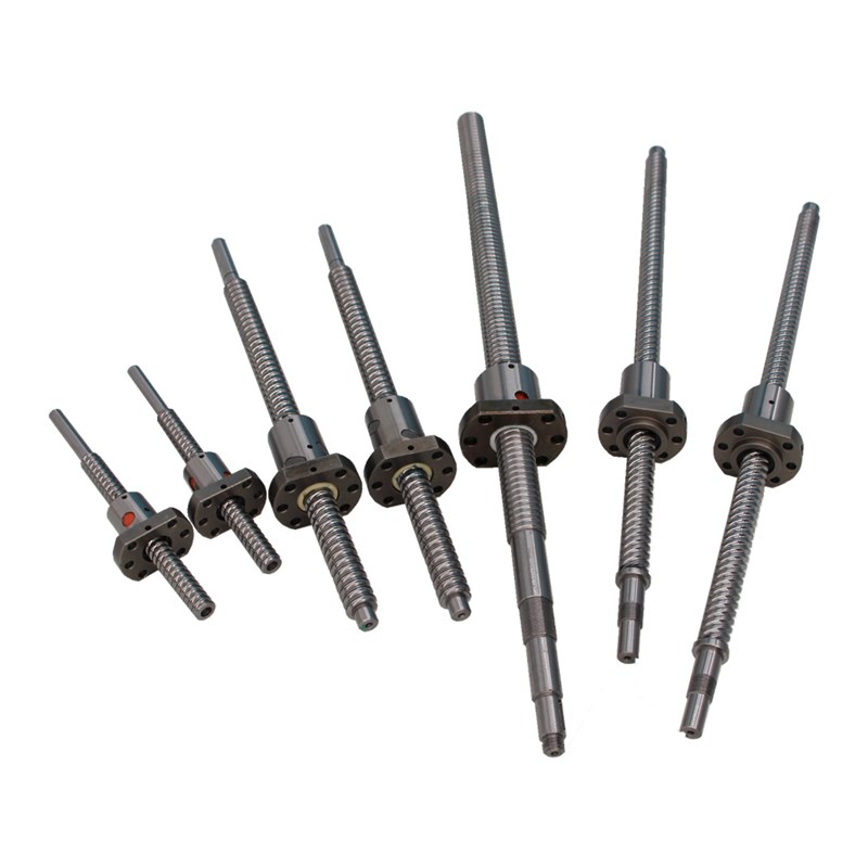 精密滚珠丝杆C7级冷轧丝杆SFUR1604右旋SFUR1605螺母丝杆