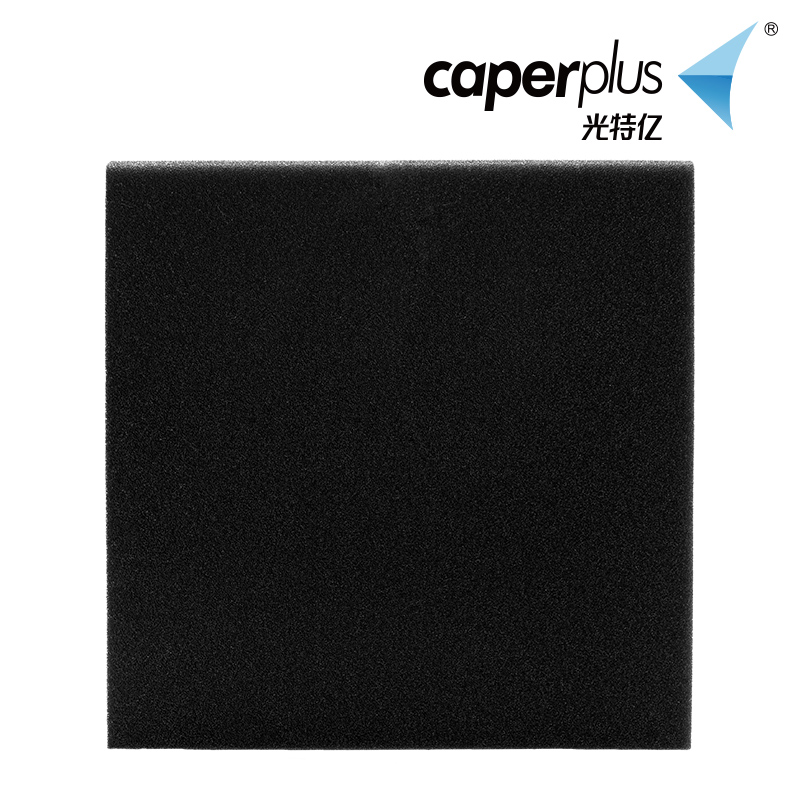 光特亿鱼缸生化棉过滤棉过滤材料高密度黑海绵水族箱滤材净水加厚