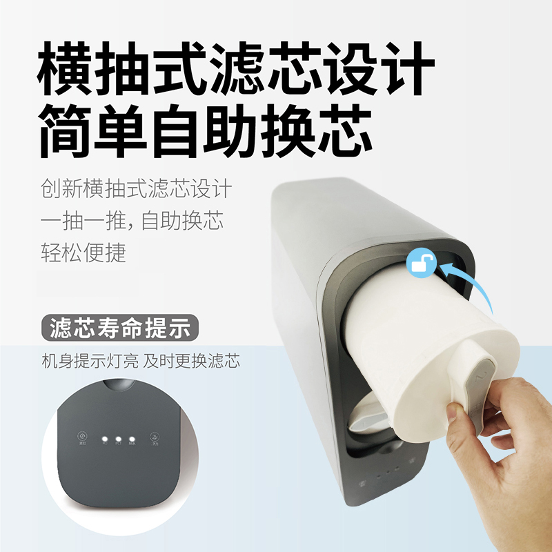 果麦净水器 家用净水机滤芯 RO反渗透膜滤芯