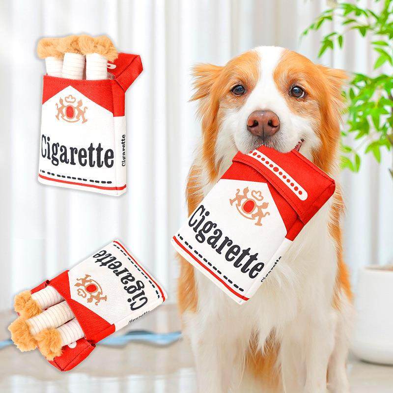 狗狗抽烟发声玩具仿真香烟带盒宠物狗狗啃咬玩具万宝路整蛊小解闷,宠物/宠物食品及用品,发声玩具,淘宝优惠券,粉丝福利购,淘宝优惠卷