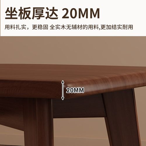 实木餐椅家用餐桌椅商用简约靠背椅原木复古椅子意式专用餐厅凳子