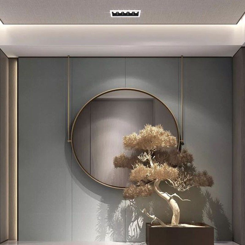 西顿嵌入式LED迷你格栅灯线条灯会议室COB射灯天花无主灯CES8105M