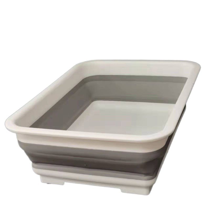 多功能压缩盆 折叠篮 压缩桶家居户外便携式折叠篮长方形家用,家庭/个人清洁工具,脸盆,淘宝优惠券,粉丝福利购,淘宝优惠卷