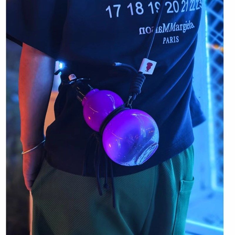 葫芦大容量吸管杯男女生高颜值水杯学生2024新款便携夏天塑料杯子