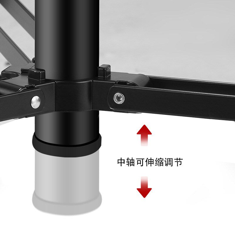 4米重型三脚支架影视摄影加粗管径弹簧大灯架承重强稳固三角支架