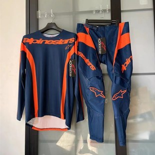 新款a星速降服山地车骑行服男女套装吸湿排汗越野摩托赛车服街车