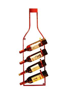 欧式红酒架壁挂装饰葡萄酒柜红吧台置物架挂墙悬挂高脚酒杯架倒挂