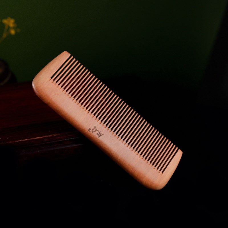 郎府加厚老桃木梳子细齿直板梳顺发梳个人护理梳礼品梳男女生家用,家庭/个人清洁工具,梳子/化妆梳/按摩梳,淘宝优惠券,粉丝福利购,淘宝优惠卷