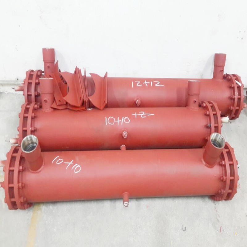 130风冷模块机蒸发器冷水机管壳式冷凝器蒸发器双回路12p4路50匹