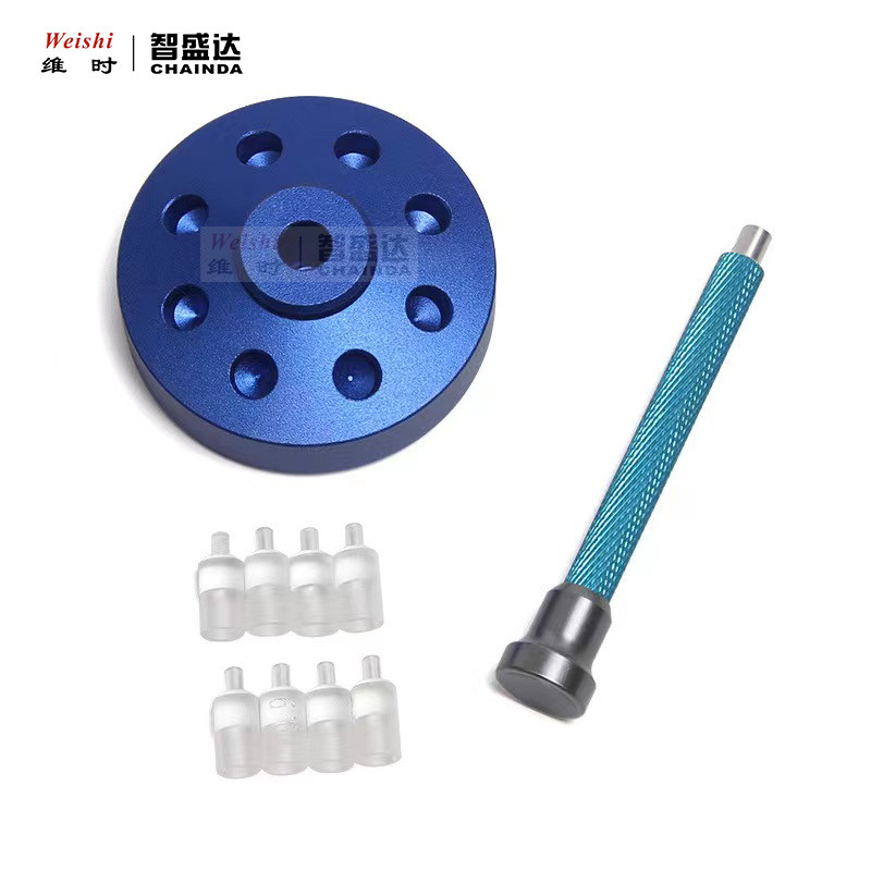 修表工具8胶头手动装针机胶头装针器表针安装笔压针器分秒针针冲