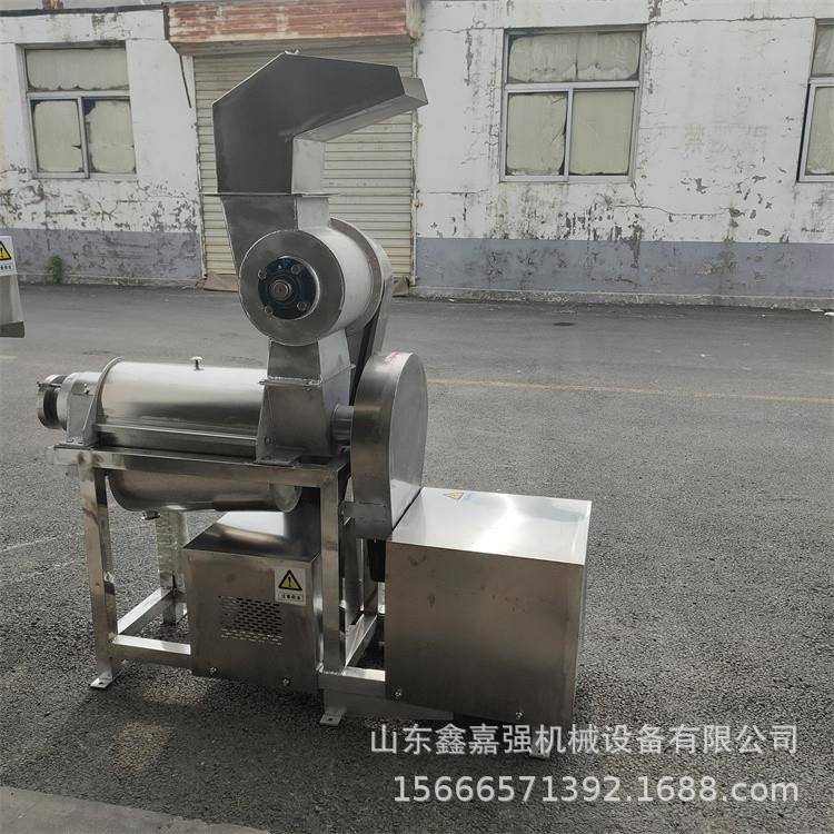 果蔬面条胡萝卜芹菜螺旋榨汁机果酱加工设备大型山楂去核打浆机