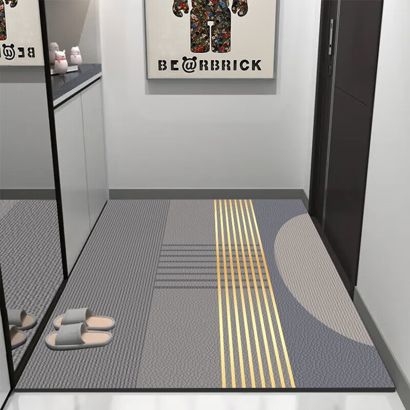 入户门地垫家用进门玄关门口pvc皮革防滑防水脚垫室外进门口地毯
