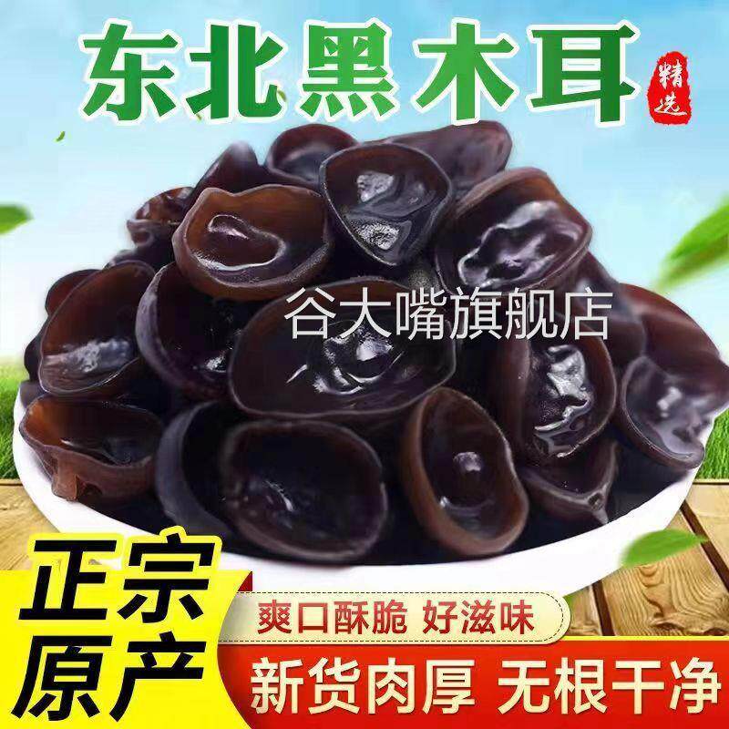 东北黑木耳干货500g秋木耳特产级小碗耳长白山野生椴木老鼠耳包邮