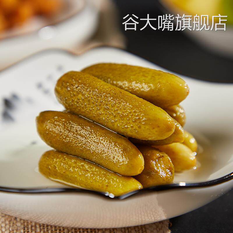俄式酸黄瓜670g俄罗斯小青瓜酱0脂肪乳黄瓜泡菜汉堡沙拉下饭配菜
