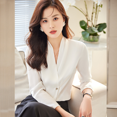 高端名媛气质套装女2023新款春秋时尚优雅女神范职业衬衫两件套裙