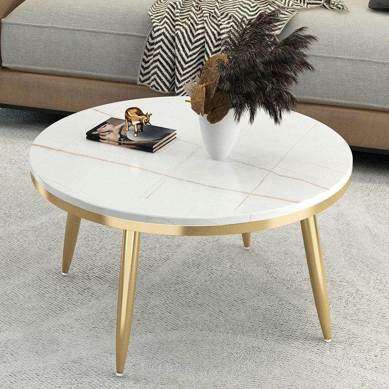 北欧圆形茶几轻奢现代极简约岩板小茶几客厅家用创意小户型茶几桌,住宅家具,茶几,淘宝优惠券,粉丝福利购,淘宝优惠卷