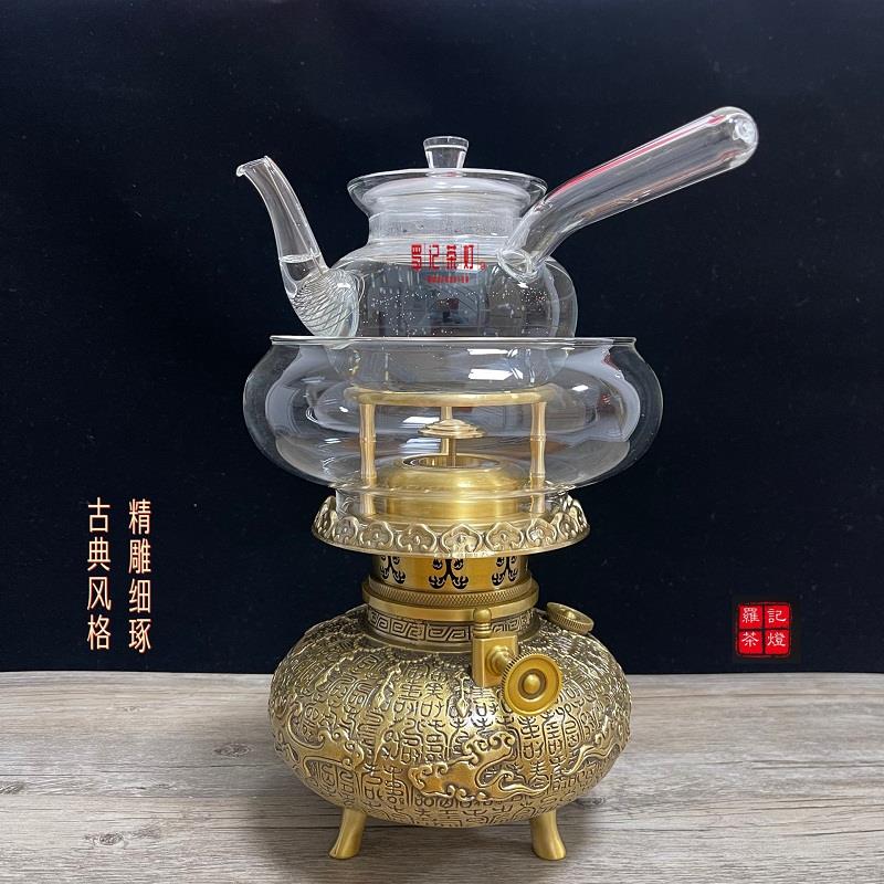 煮茶炉空气灯茶灯复古茶具工夫茶烧水炉潮阳厂家直销