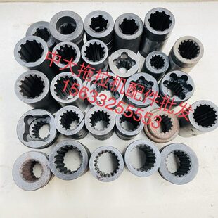 福田雷沃欧豹拖拉机配件 福田254-754前桥传动轴花键套 中间套管