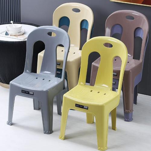 塑料简约现代椅子家用儿童防滑靠背椅餐椅小学生书桌学习桌靠背椅