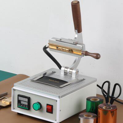 小型手动皮革黄铜版活字铜模手工皮具热压烫印机器数字字母烫金机