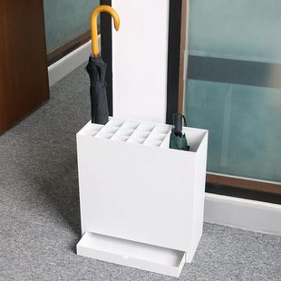 曹喜欢商用雨伞收纳置物架多功能办公酒店大堂共享雨伞架定制铁艺