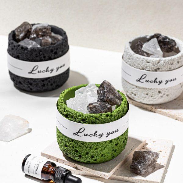 冷山系列无火香薰精油水晶扩香石高级家用女生卧室持久香氛摆件,家居饰品,香薰摆件,淘宝优惠券,粉丝福利购,淘宝优惠卷