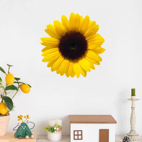向日葵创意遮瑕3d立体贴纸