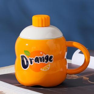 儿童家用水杯男童小孩陶瓷杯男孩古怪马桶马克杯喝水小搪瓷杯子