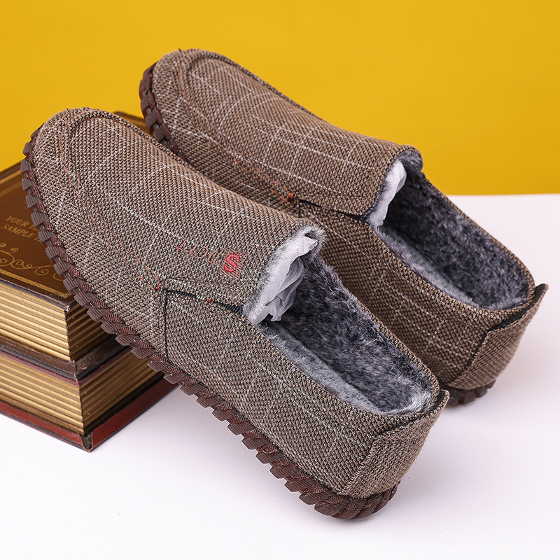 冬季老北京布鞋男二棉保暖鞋男鞋