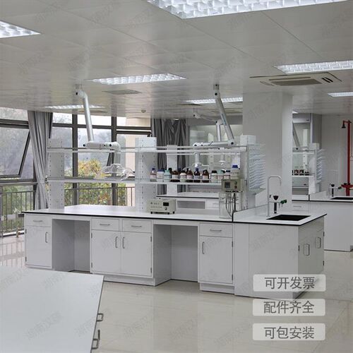 全钢实验室实验台化验室设备实验台钢木实验室操作台化验室工作台