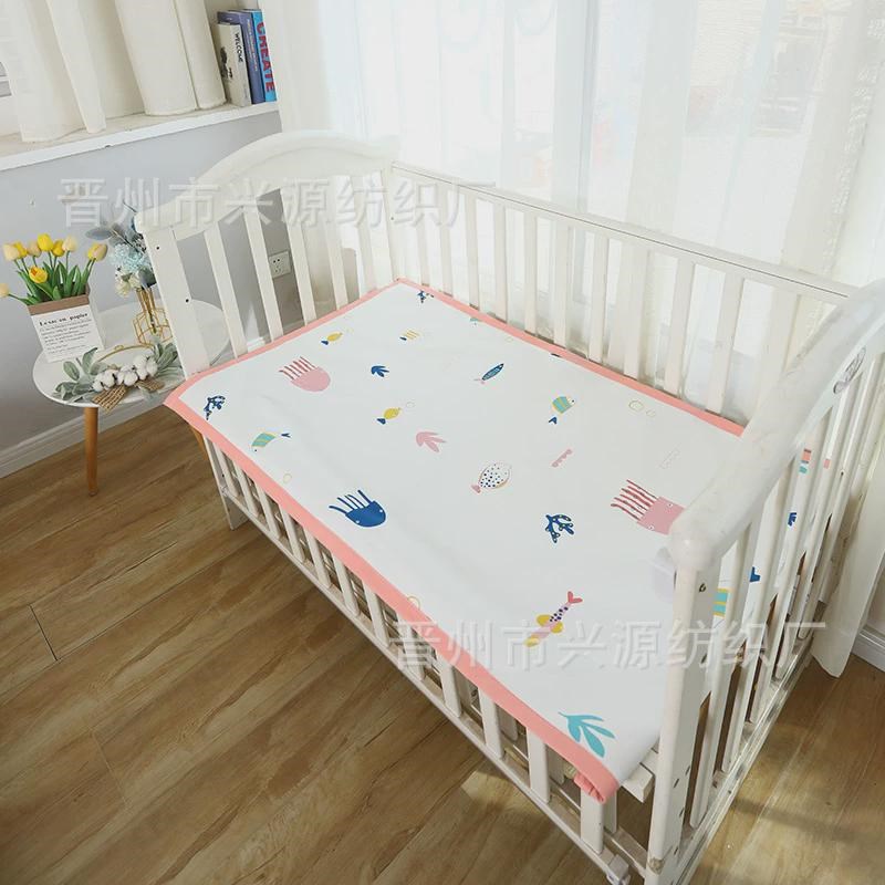 垫竹纤维姨妈垫幼儿园小床隔尿垫婴儿防水可洗透气防漏隔尿新款