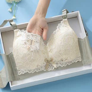 孕妇内衣聚拢防下垂产后大码 哺乳文胸 喂奶怀孕H期大胸专用超薄款