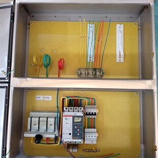 60KW室外不锈钢配电箱50KW双表位G互感器光伏并网箱南方电网标准