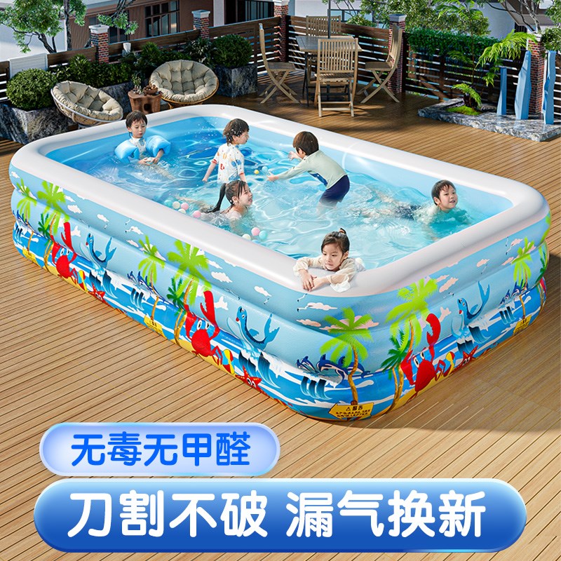 充气游泳池儿g童家用婴儿水池宝宝洗澡池小孩大号折叠家庭大型成