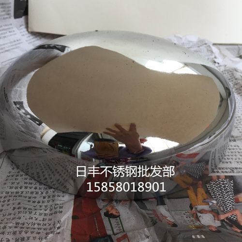 304不锈钢椭圆外镜面封头/抛光封头/椭圆内外镜面封头377-1600*2