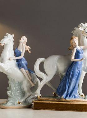 马摆件工艺品办公室酒柜装饰摆件客厅摆设马到功成开业招财礼品