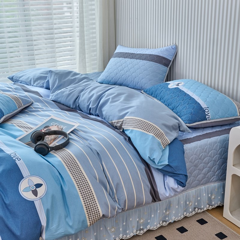 定制榻榻米床盖四件套现代简约炕盖炕席家用农村土炕床单大尺寸