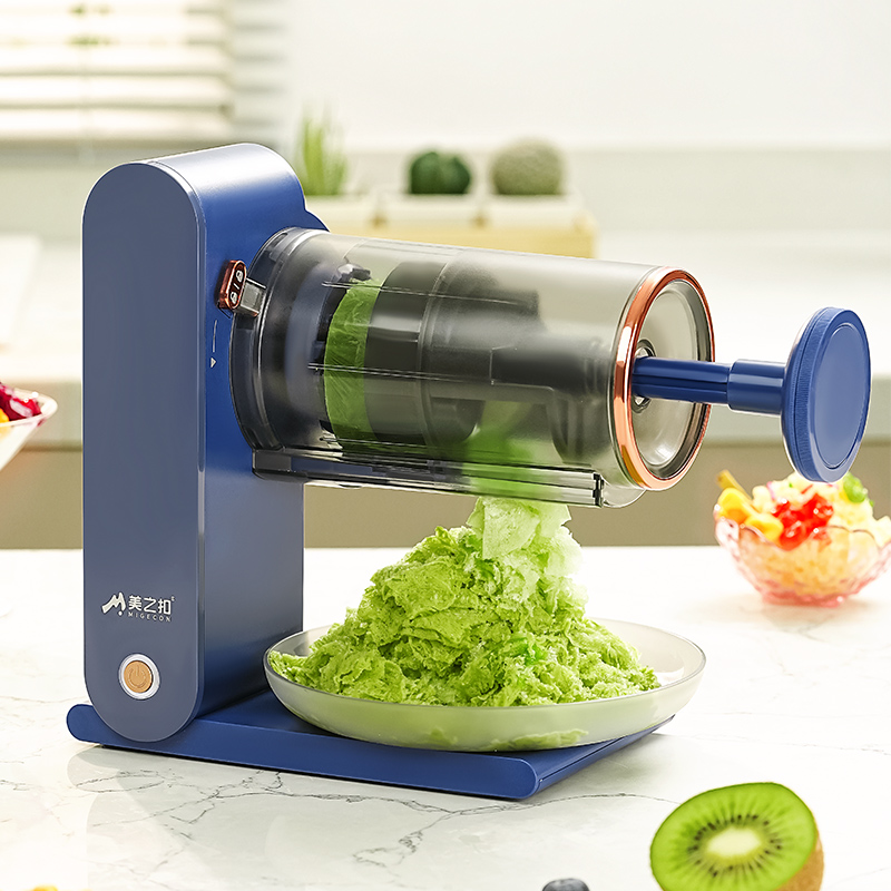 美之扣刨冰机家用小型制作绵绵冰沙机网红迷你全自动雪花刨冰神器