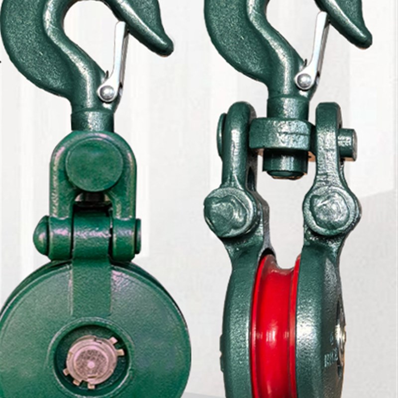 乌龟滑车滑轮钢丝绳滑轮起重滑车滑轮防锈防摔电力矿用国标滑轮