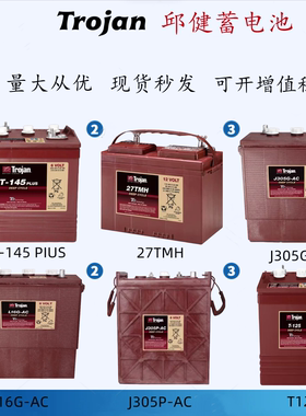Trojian邱健蓄电池T875 T145PIus TE35 J305HG-AC 30XHS L16H-AC
