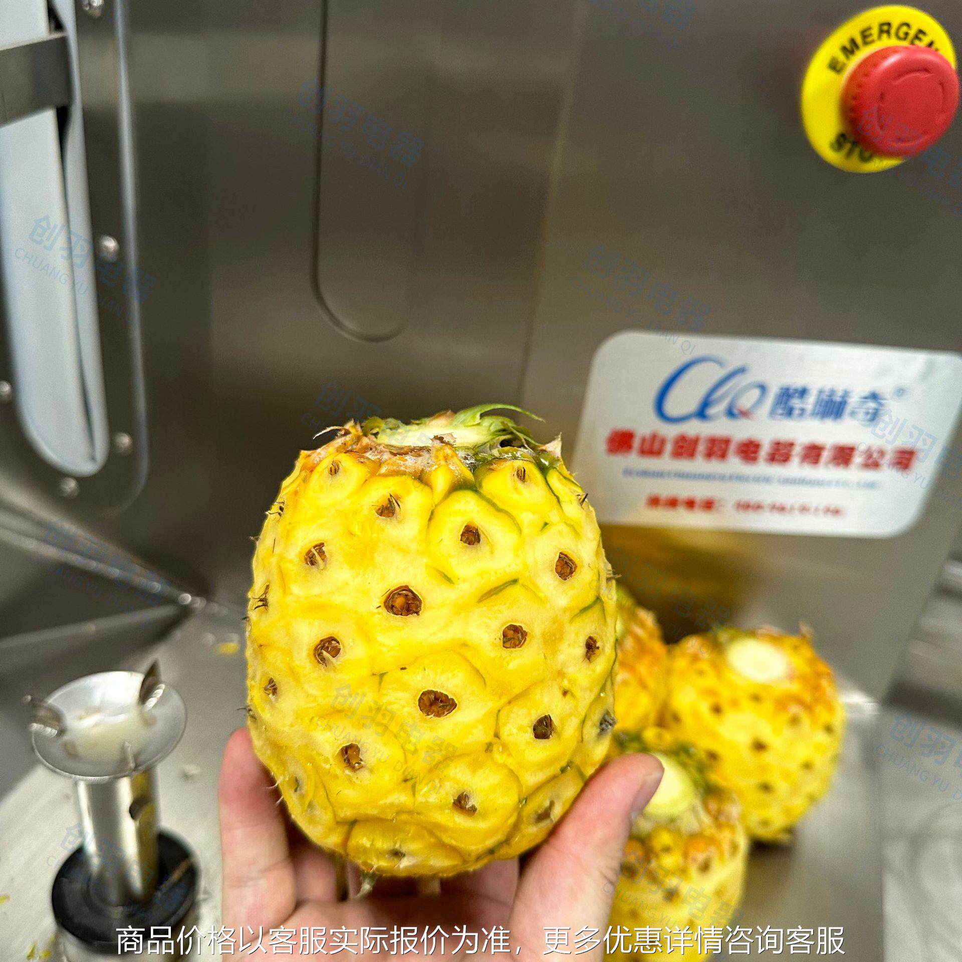 Y气动泰国小菠萝削皮机 电动荔浦芋头刨皮机 老椰子椰皇去皮机