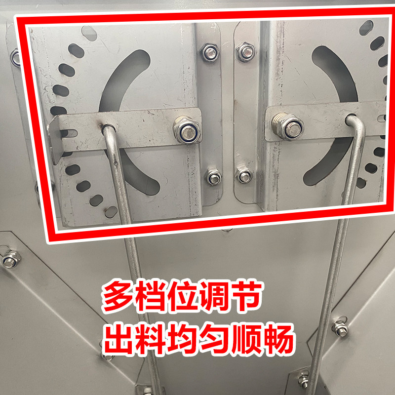 不锈钢双面料槽保育猪自动下料器单面猪食槽保育床喂食槽母猪料槽