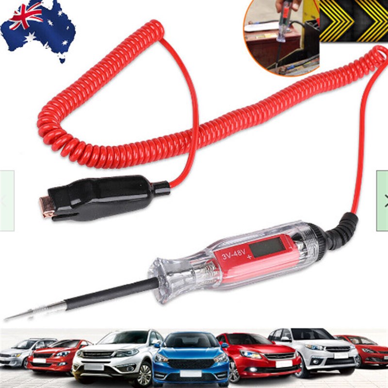 汽车配件 汽车故障电路维修工具检测仪3-48V试电笔数字液晶显示