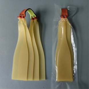 4股扁皮加厚二级加速1.0厚1.2厚1.5大锥度5020耐用扁皮筋5022锥