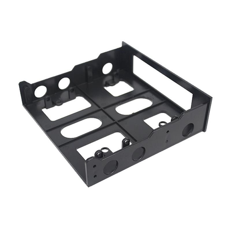 光驱位转软驱位支架 台式电脑机箱面板5.25寸转3.5寸便携内接架框