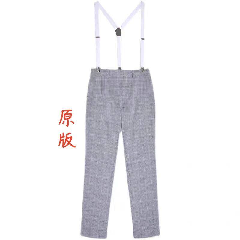 蔡徐坤同款背带裤ikun儿童毛衣套装cos服学生鸡你太美衣服小黑子
