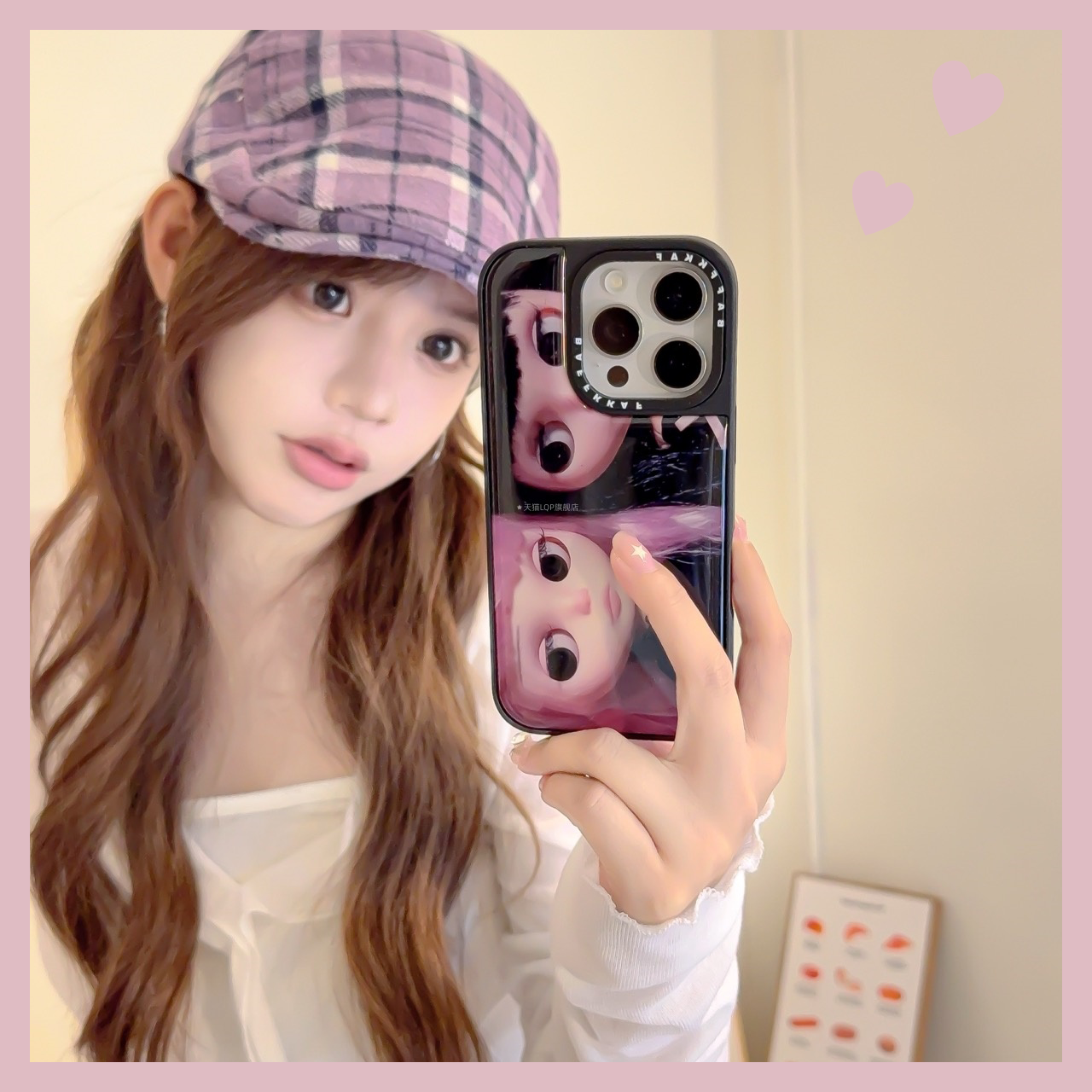 【日韩ins】Blythe娃娃暗黑朋克适用于苹果17新款手机壳i